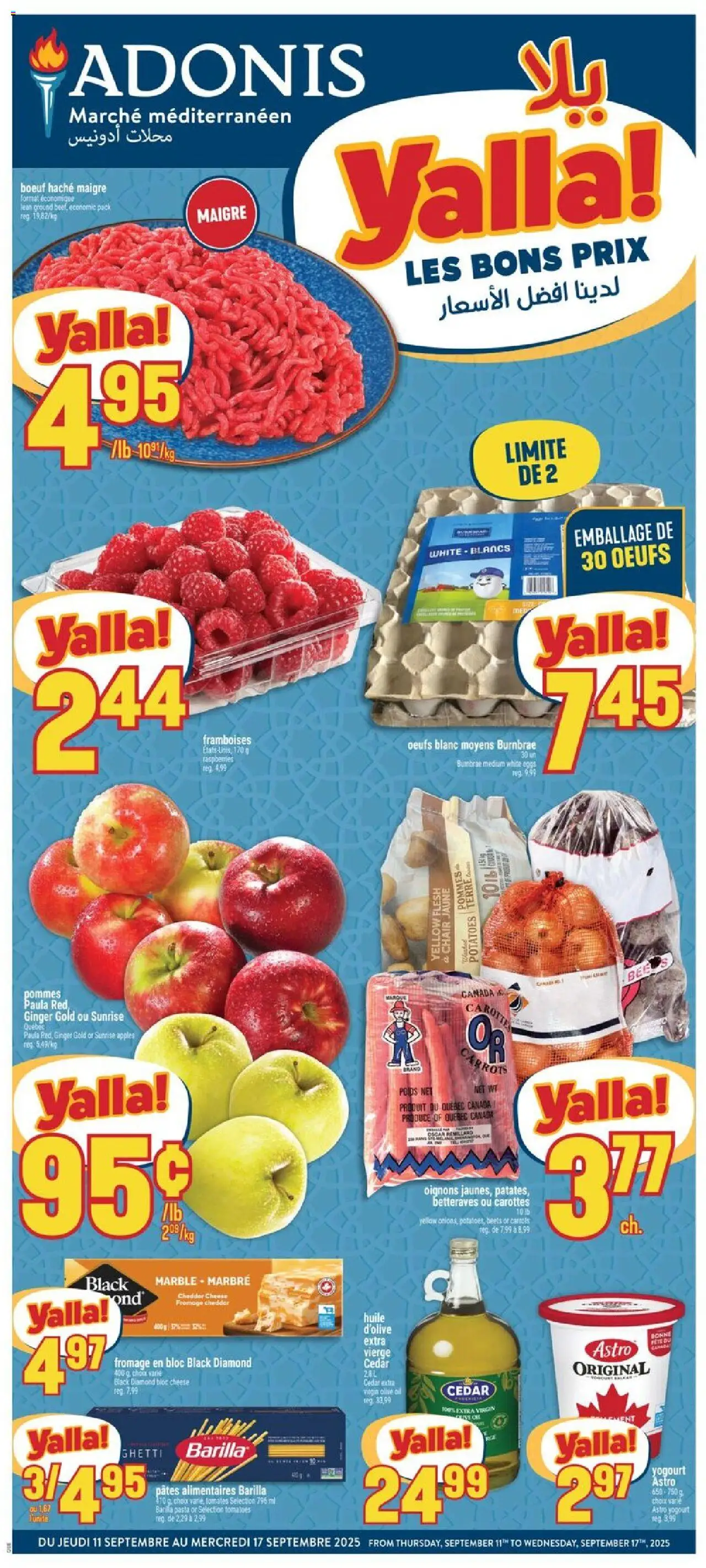Adonis flyer valid from Sep 11, 2025 - page number 1