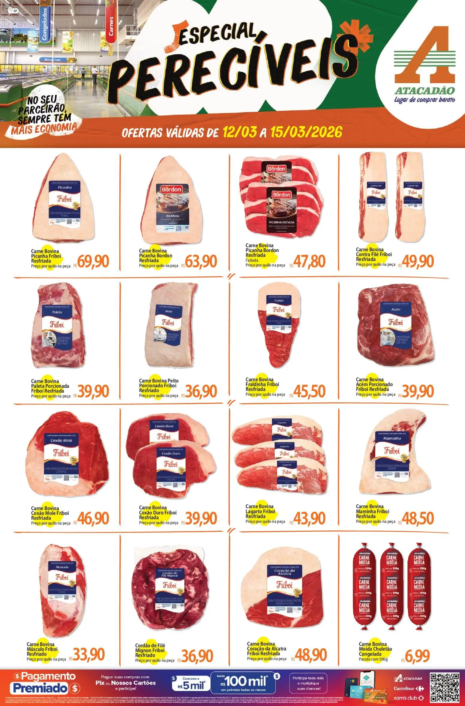 Pré-Visualização do folheto "Atacadão ofertas - SP" da loja Atacadão válido a partir de 12/03/2026