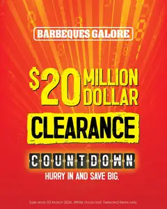 Preview of catalogue Catalogue from shop Barbeques Galore valid 06/02/2026