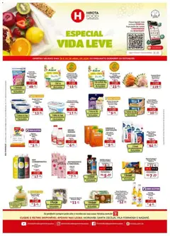 Pré-Visualização do folheto "Hirota Food ofertas Especial Vida Leve " da loja Hirota Food válido a partir de 29/04/2026