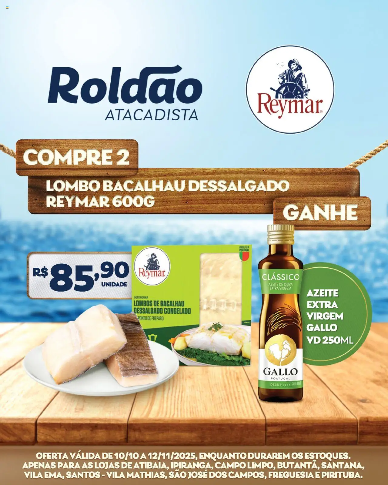 Roldão folheto "Ofertas Compre e Ganhe" válido a partir de 10/10/2025 - número de página 1