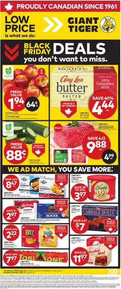 Preview of leaflet Weekly Flyer from shop Giant Tiger is valid from Nov 26, 2025