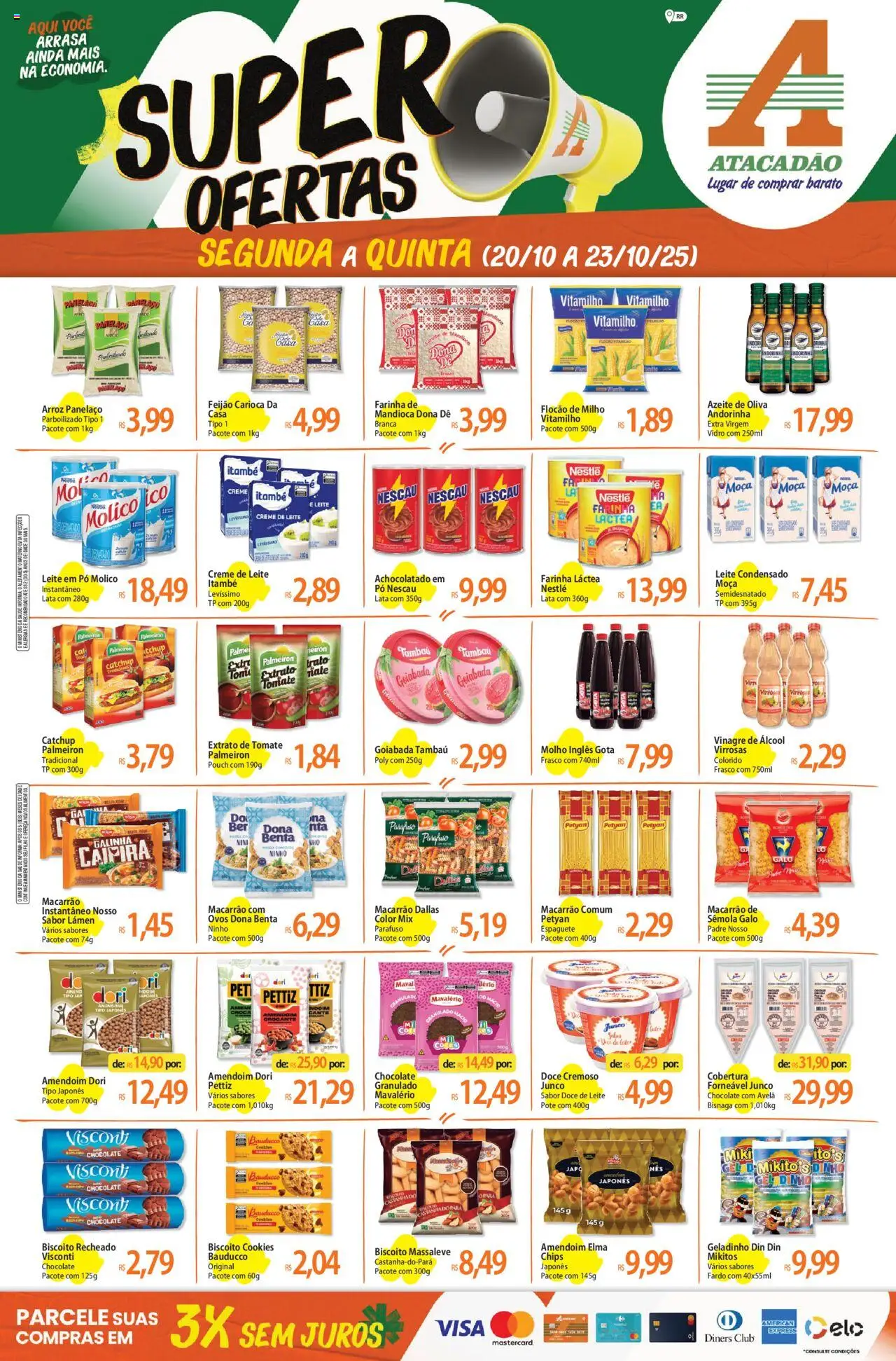 Atacadão folheto "Ofertas - RR" válido a partir de 20/10/2025 - número de página 1