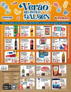 Pré-Visualização do folheto "Ofertas da semana" da loja Supermercado Dalben válido a partir de 06/02/2026