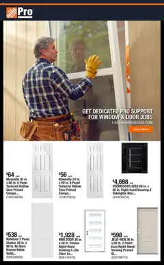 Ad Preview of Home Depot Shop Pro Ad from 09/15/2025