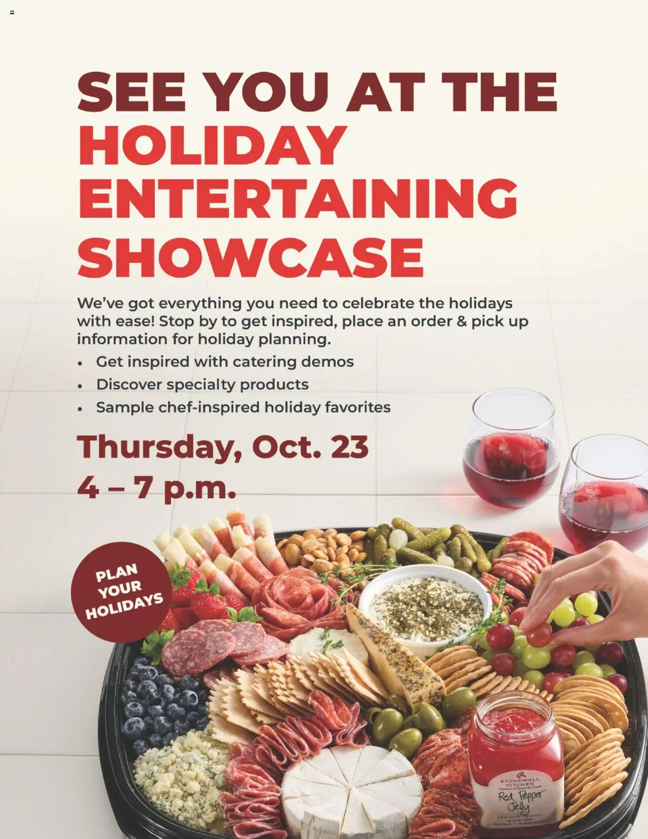 HyVee Holiday Showcase from 10/23/2025 - Flyer - Page number 1 - Pepper