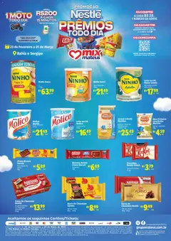 Pré-Visualização do folheto "Ofertas Festival Nestlé" da loja Mateus válido a partir de 23/02/2026