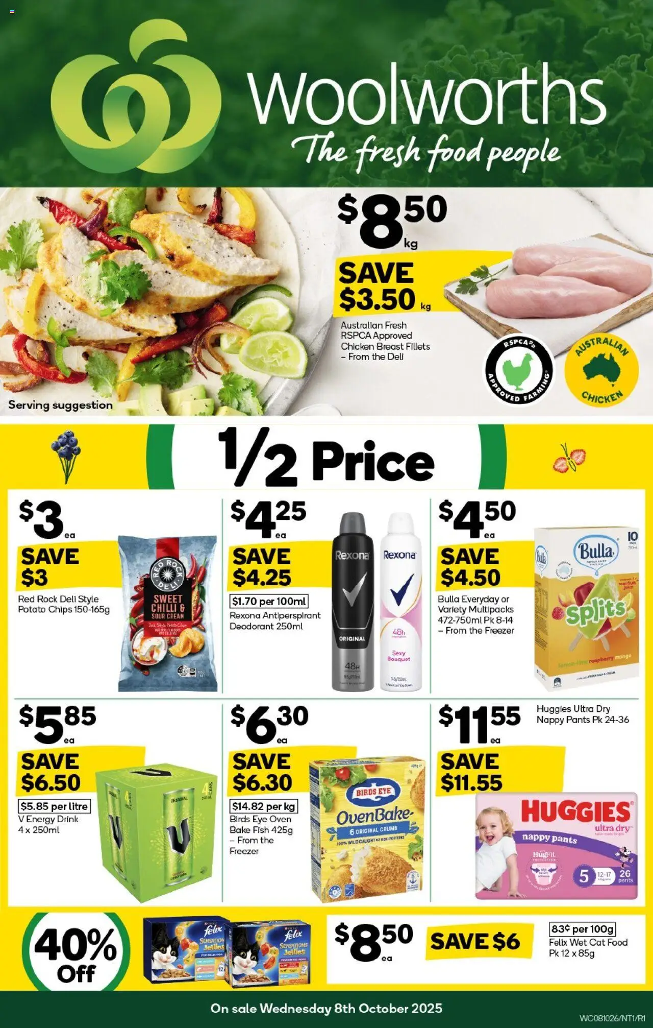 Woolworths catalogue valid from 08/10/2025 - page 1