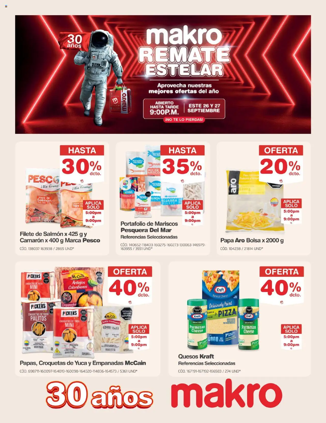 Makro Catálogo: 26/09/2025 - 27/09/2025 > Últimas Ofertas pagina numero 1