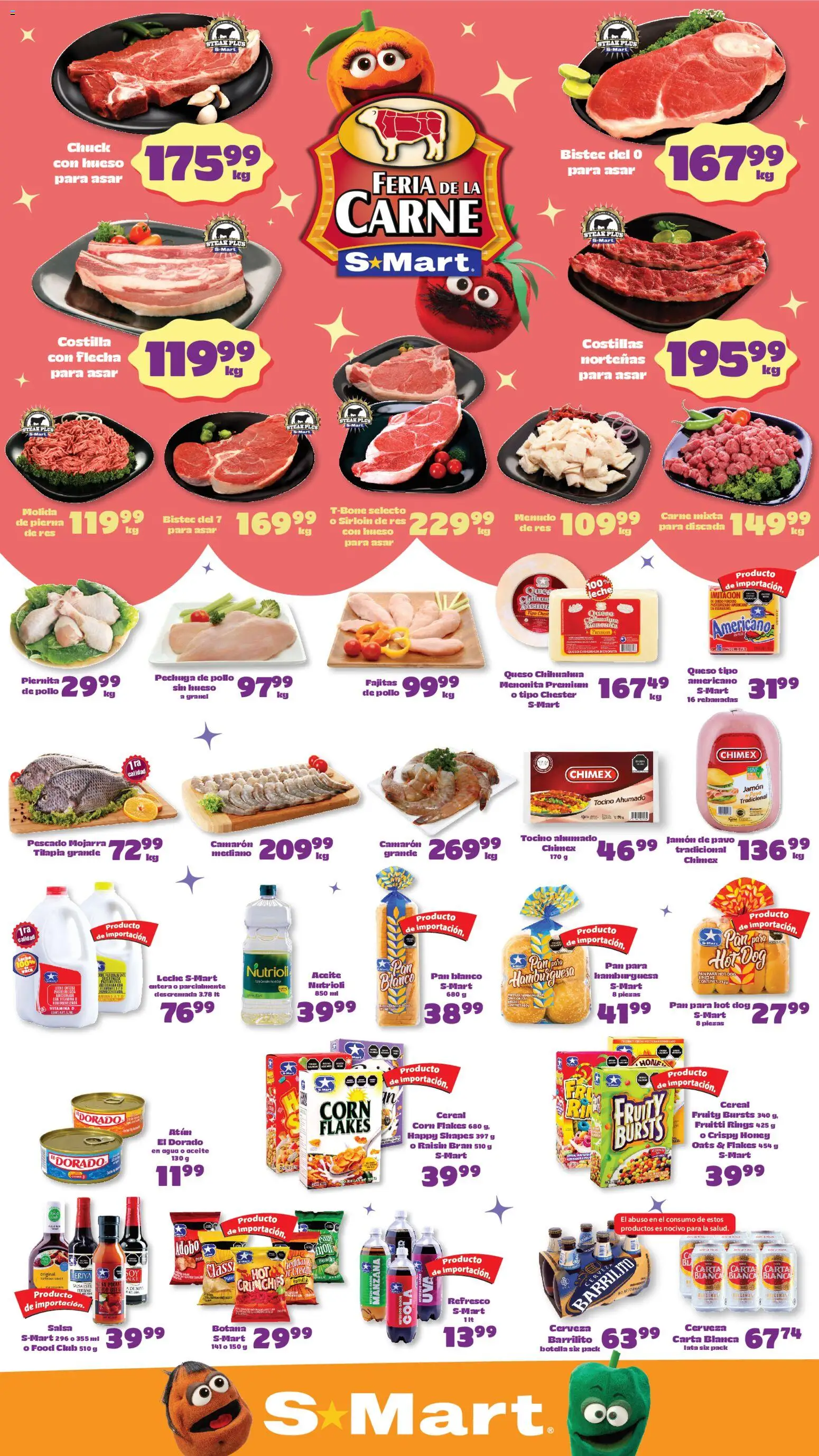 Vista previa las ofertas de la tienda S-Mart - S-Mart folleto Monterrey desde el 17/04/2026 