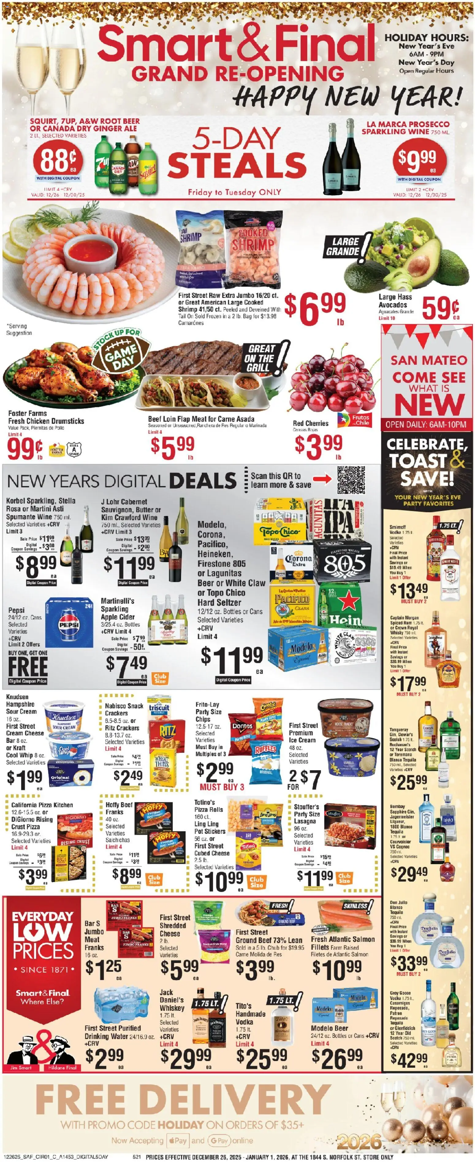 Ad Preview of Smart & Final Weekly Ad from 12/26/2025