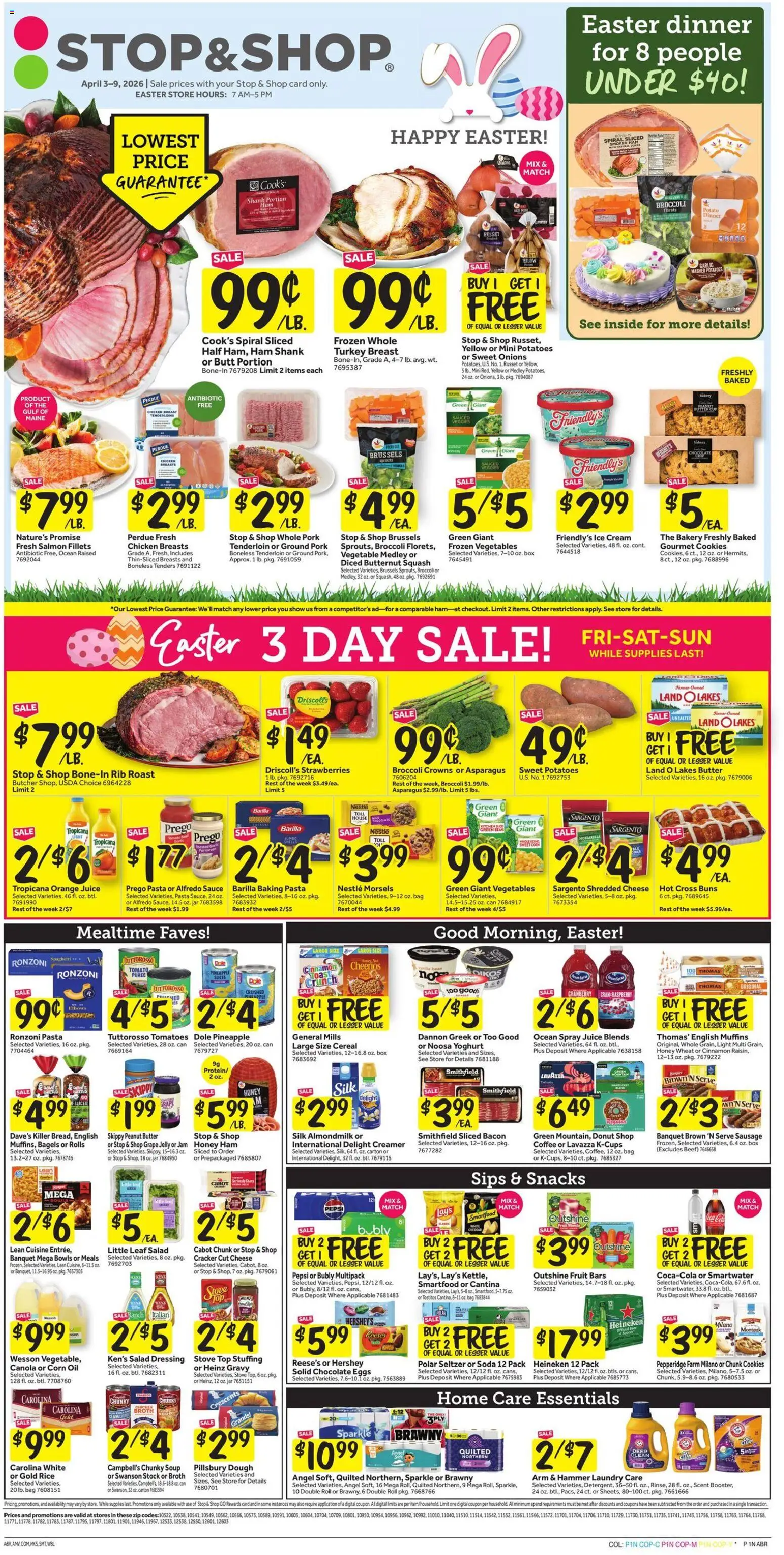 Ad Preview of Stop & Shop Stop & Shop Weekly Circular - NY from 04/03/2026