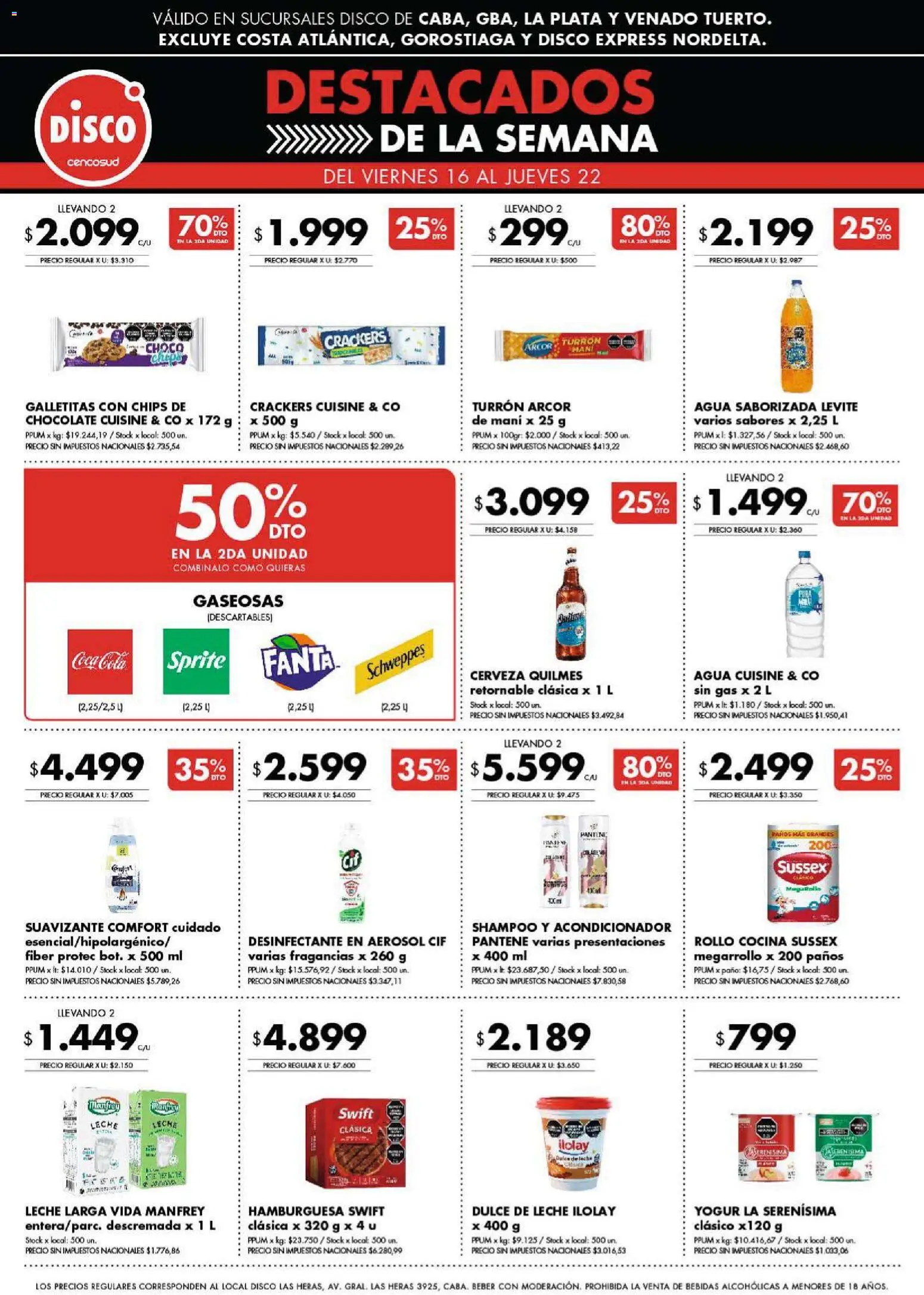 Vista previa del folleto de la tienda Disco válido desde el 16/01/2026 