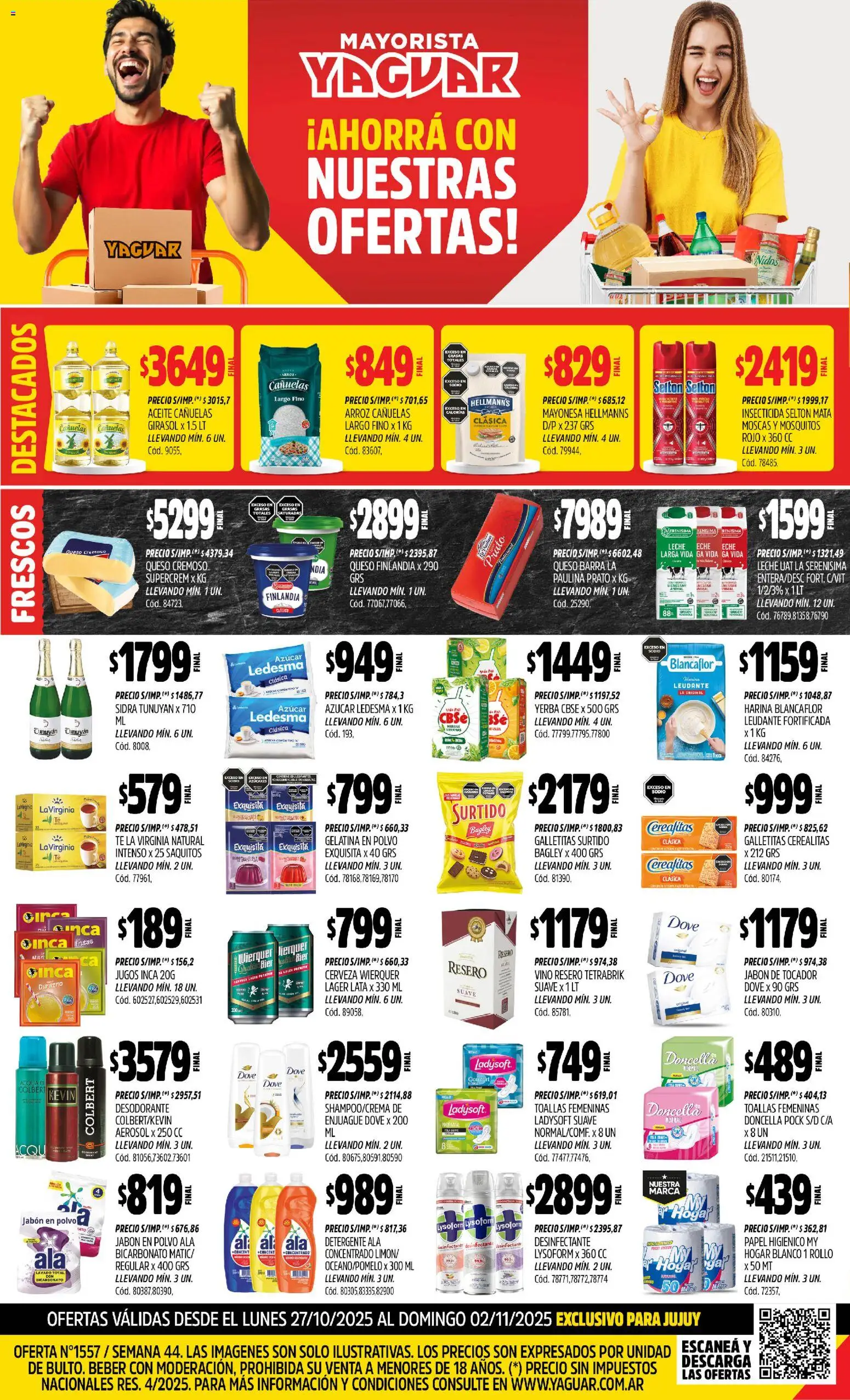 Yaguar Jujuy del 27/10/2025 Online