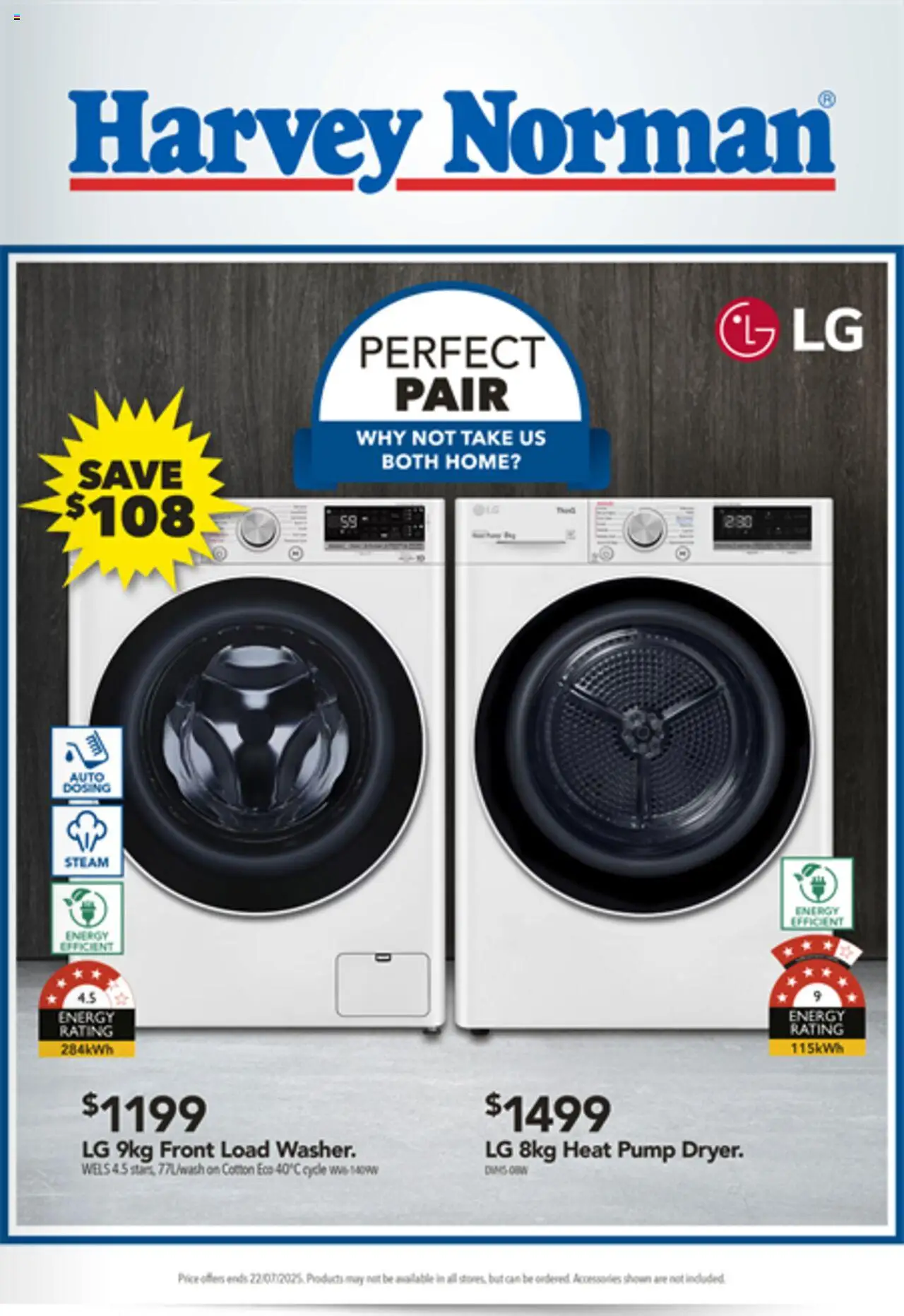 Catalogue Harvey Norman catalogue valid from 17 Jul 2025 - page 1