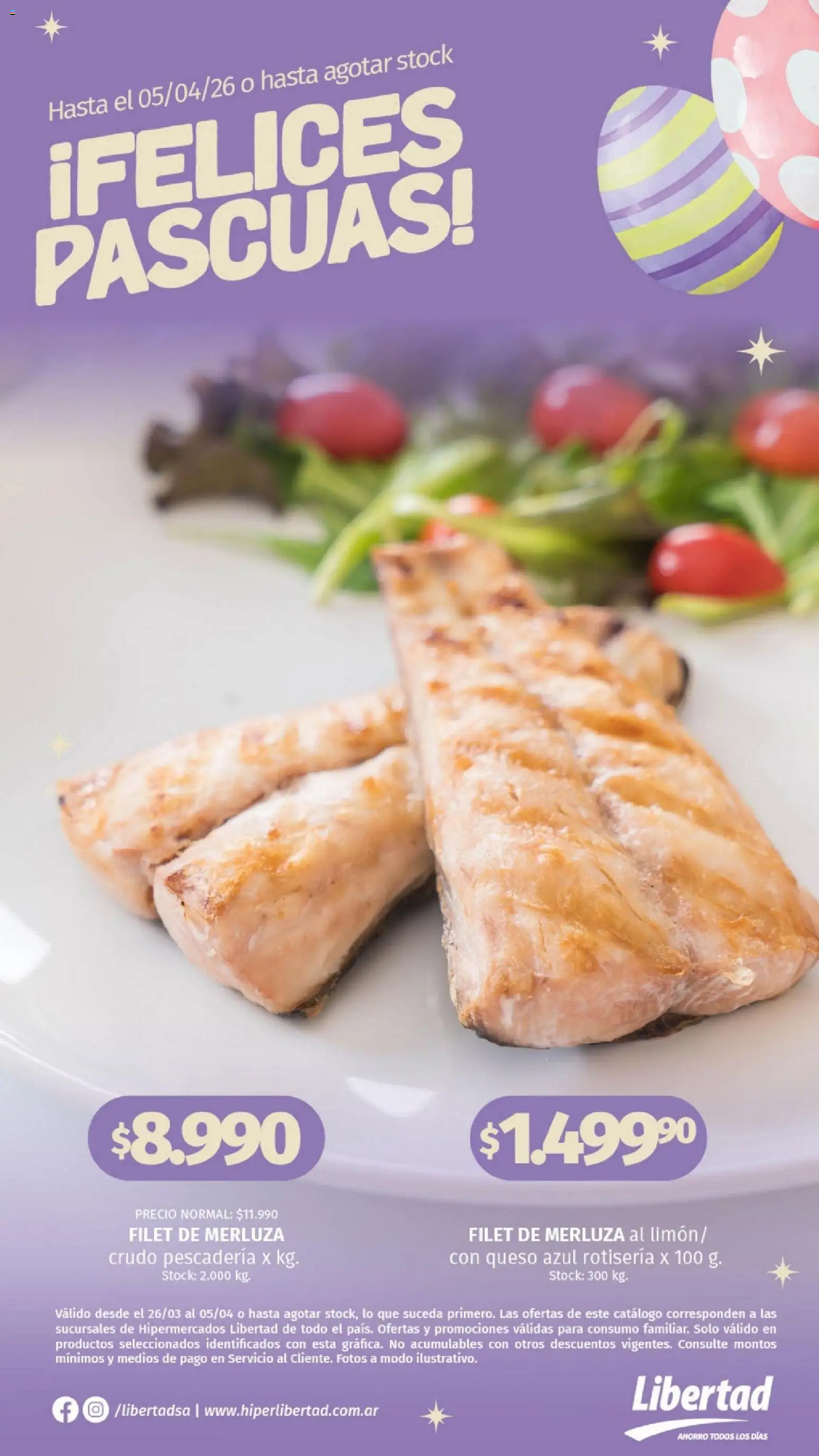 Vista previa del folleto de la tienda Hipermercado Libertad válido desde el 26/03/2026 