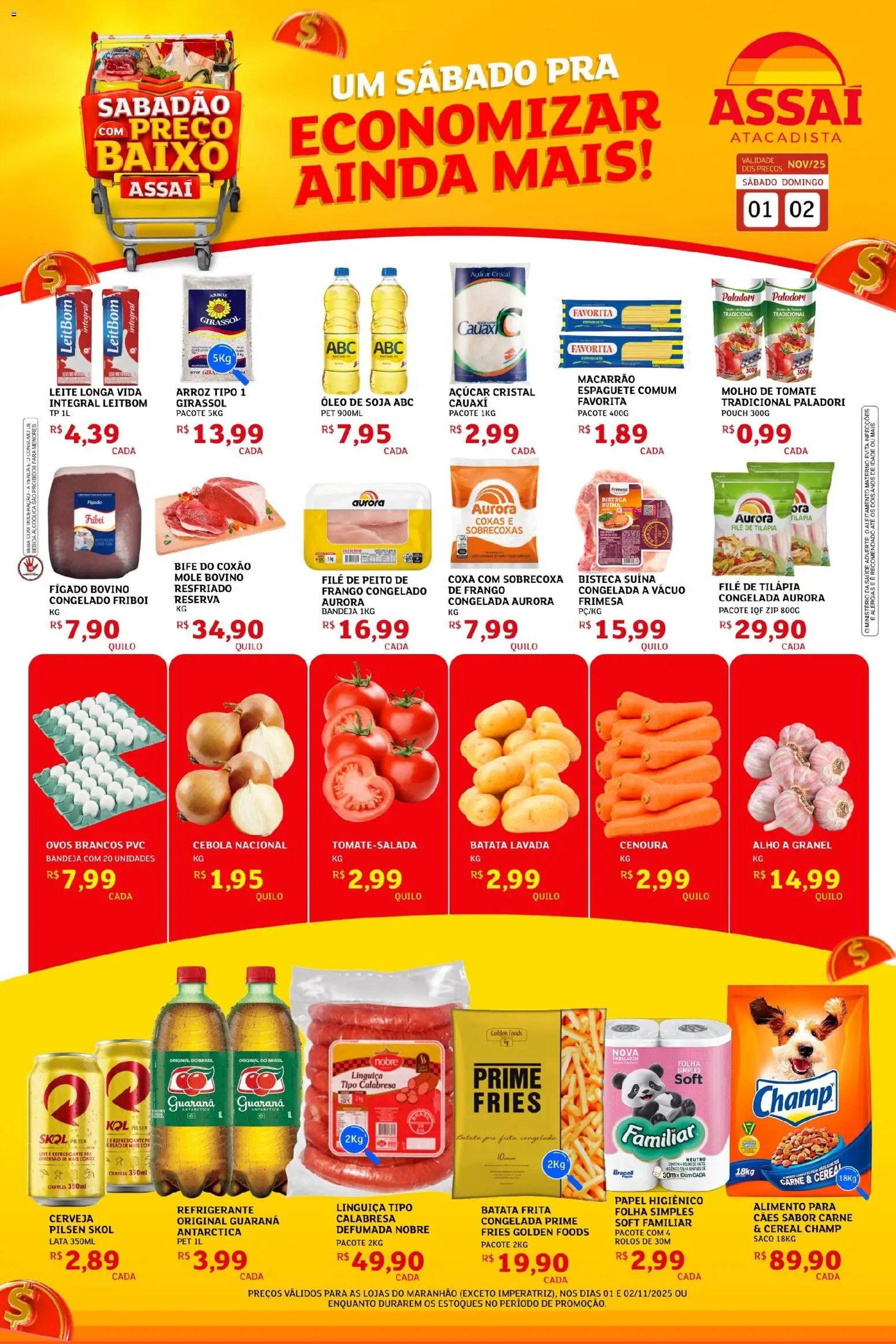 Pré-Visualização do folheto "Encarte - MA" da loja Assaí Atacadista válido a partir de 01/11/2025