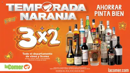 Vista previa las ofertas de la tienda La Comer - Folleto desde el 18/07/2025 