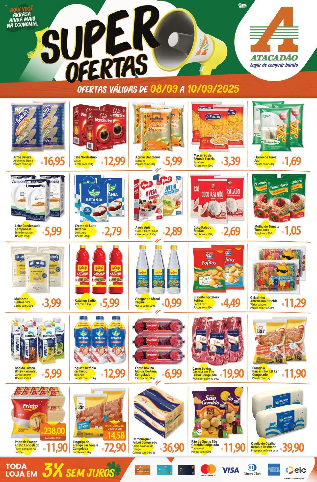 Atacadão folheto "Ofertas - MA" válido a partir de 08/09/2025 - número de página 1