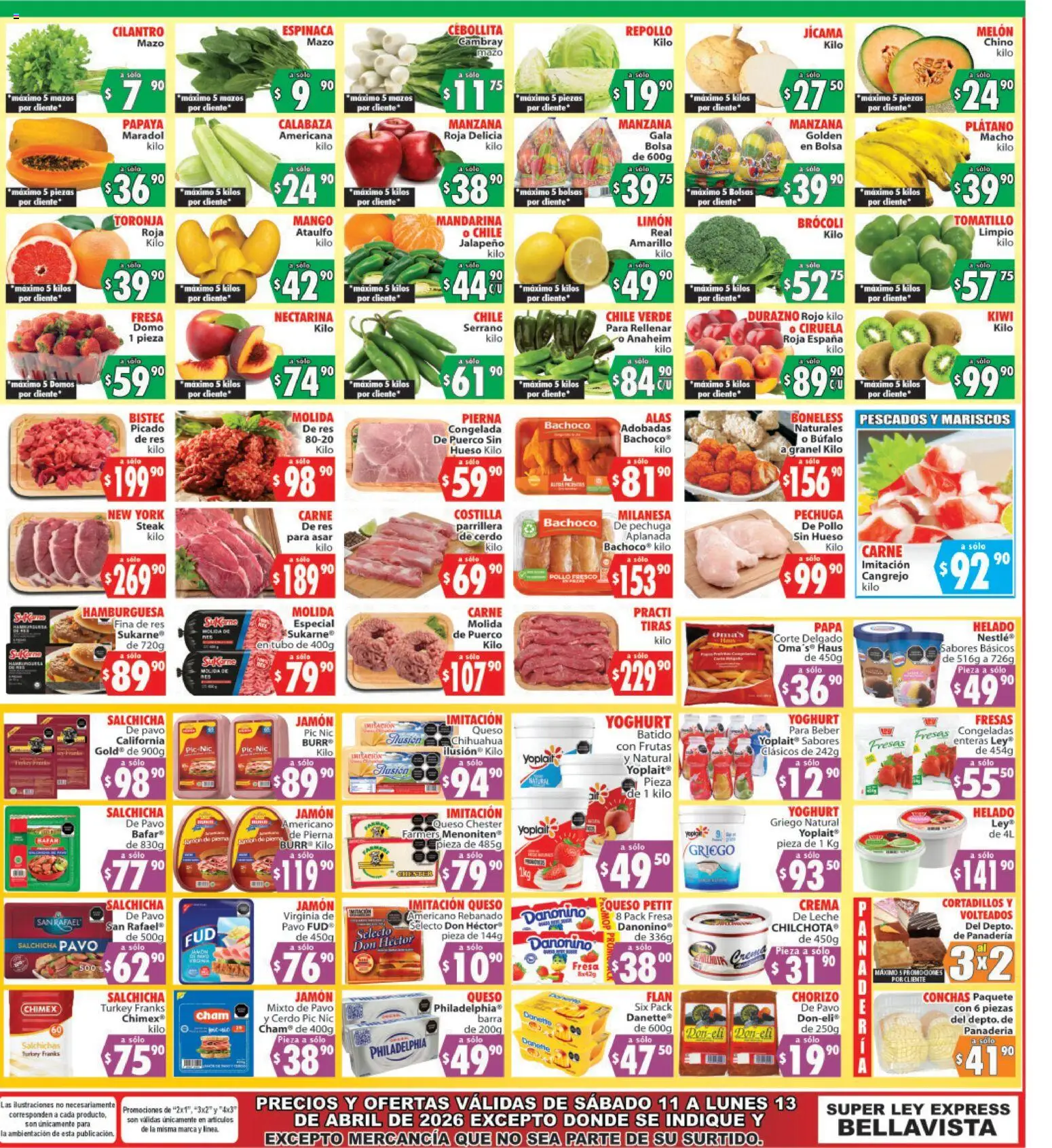 Vista previa las ofertas de la tienda Casa Ley - Casa Ley folleto Super Express Bellavista desde el 11/04/2026 