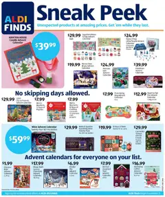 Ad Preview of Aldi In Store Ad from 11/05/2025