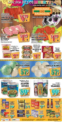 Ad Preview of Market Basket Mercado from 10/29/2025