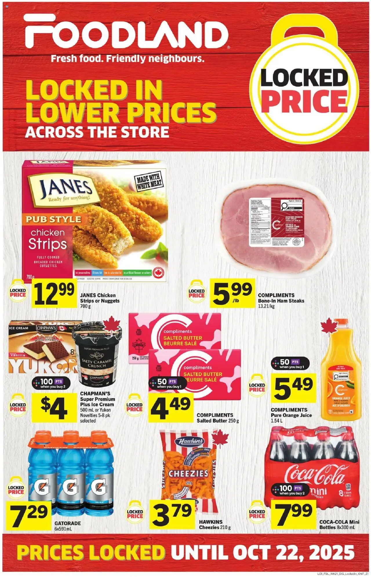 Foodland flyer valid from Sep 17, 2025 - page number 1