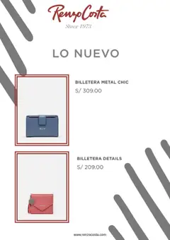 Vista previa de Catálogo de la tienda Renzo Costa válido desde 01/07/2025