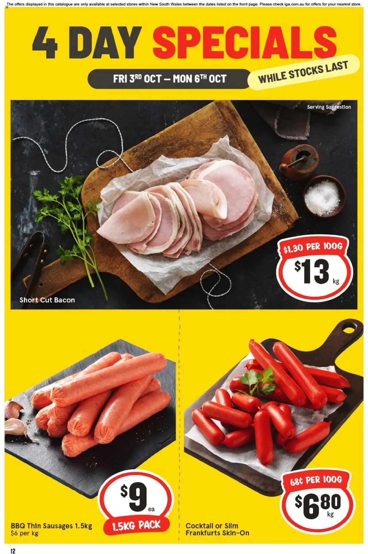 IGA catalogue valid from 03/10/2025 - page 1
