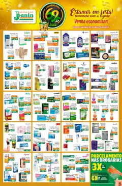Pré-Visualização do folheto "Ofertas Drogaria" da loja Supermercados Joanin válido a partir de 01/09/2025