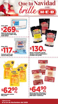 Vista previa las ofertas de la tienda H-E-B - Folleto desde el 21/11/2025 | Página: 15