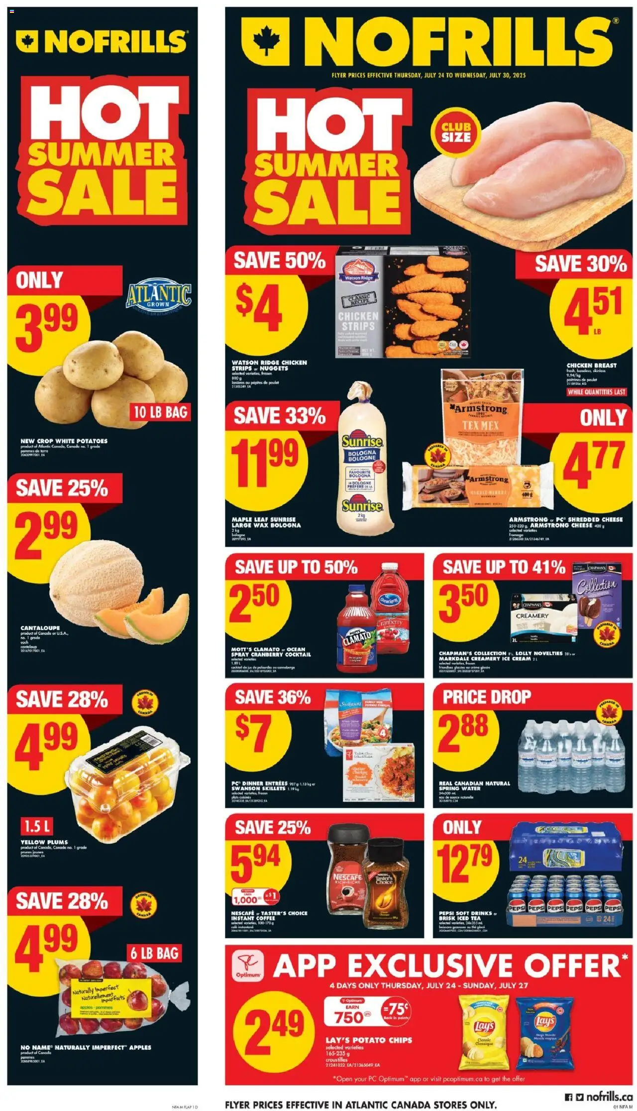 No Frills flyer valid from Jul 24, 2025 - page number 1