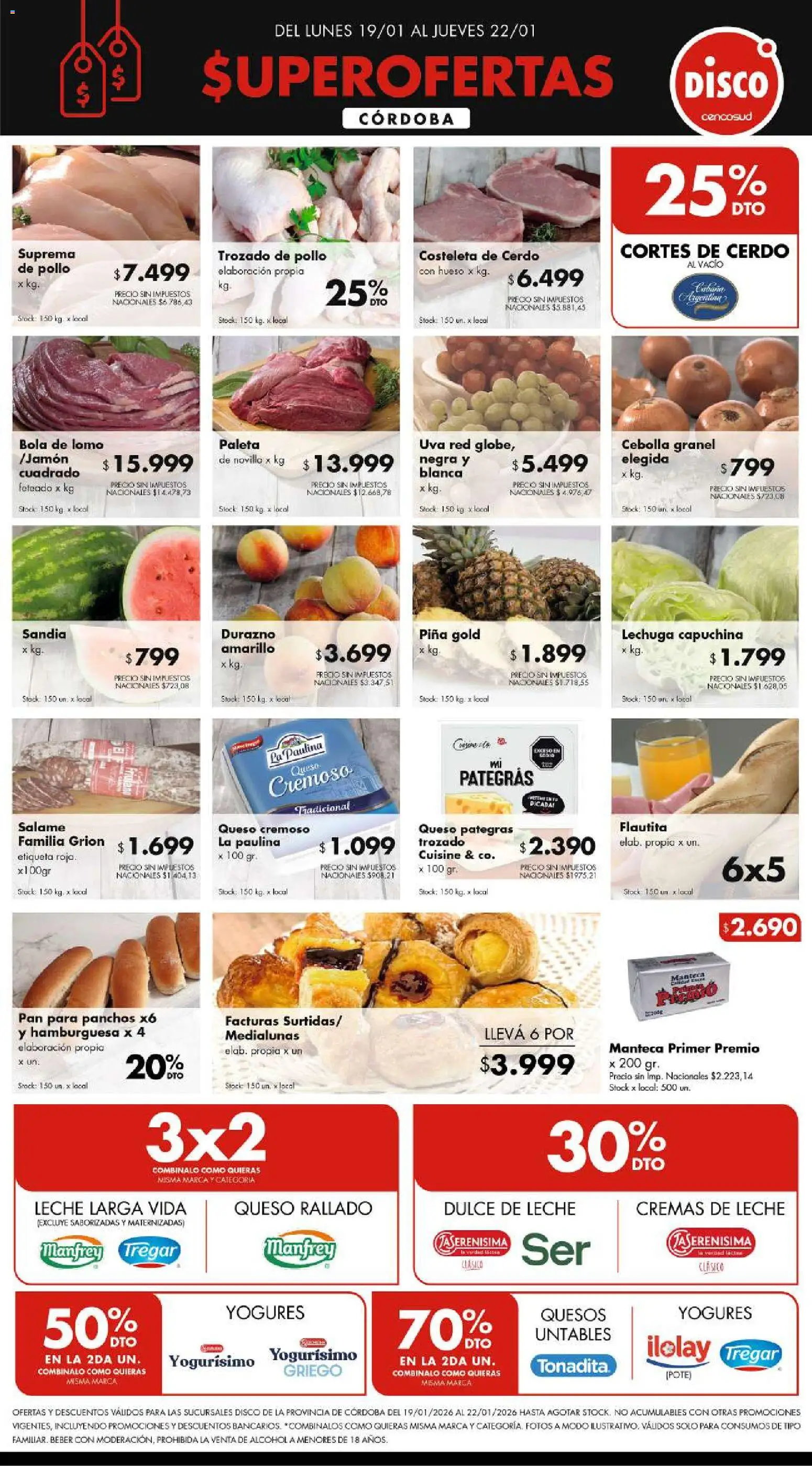 Vista previa del folleto de la tienda Disco válido desde el 19/01/2026 
