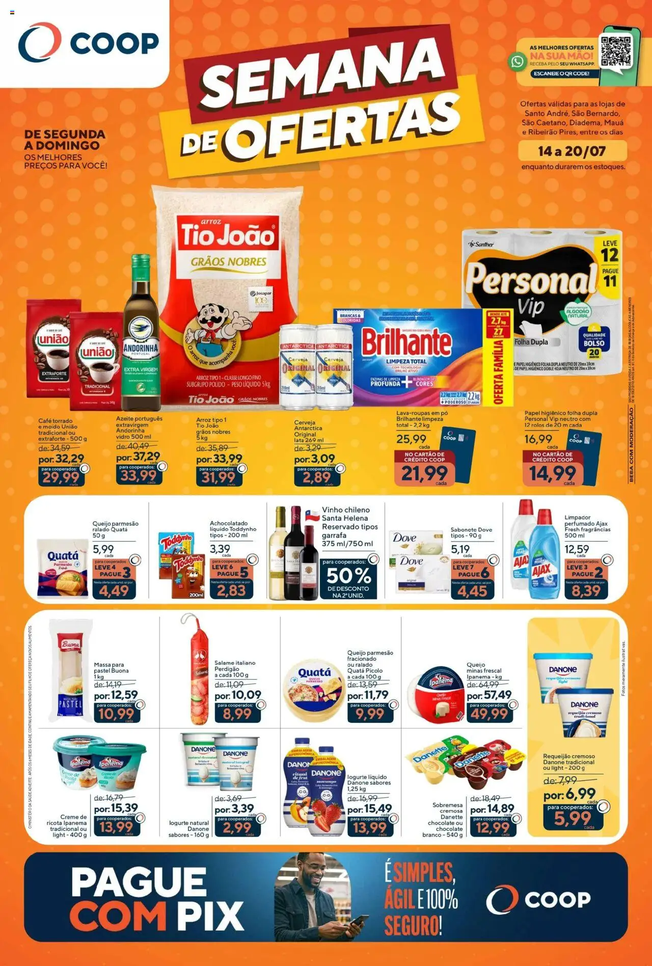 Coop folheto "Ofertas da semana" válido a partir de 14/07/2025 - número de página 1