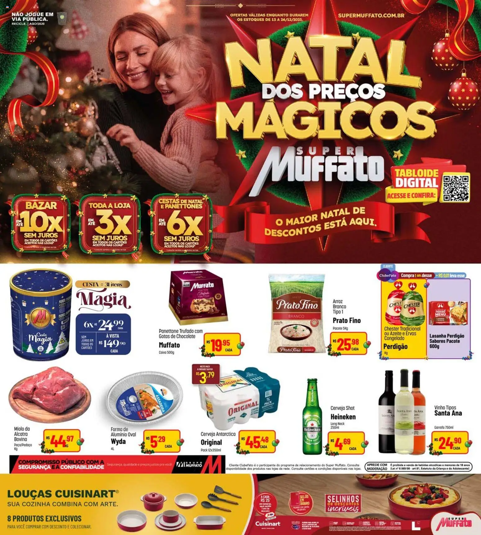 Pré-Visualização do folheto "Ofertas da semana" da loja Super Muffato válido a partir de 13/12/2025