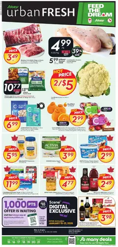 Un aperçu du dépliant Weekly Flyer - ON du magasin Sobeys est valide à partir 15 janv. 2026