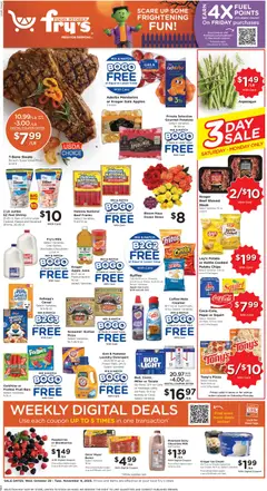 Ad Preview of Fry's Food Weekly Ad from 10/29/2025