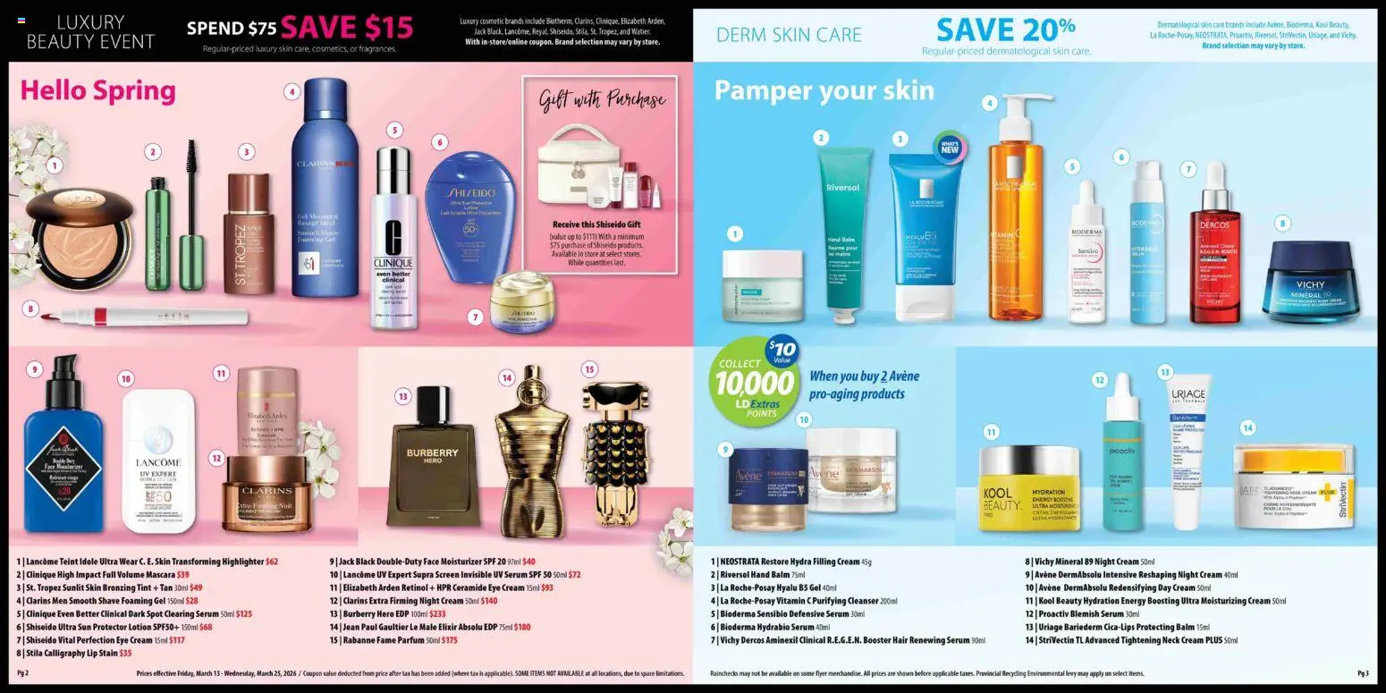 Preview of leaflet London Drugs flyer - Luxury Insert from shop London Drugs is valid from Mar 13, 2026