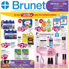 Preview of leaflet Flyer / circulaire from shop Brunet is valid from Feb 12, 2026