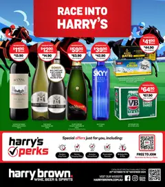 Preview of catalogue Catalogue VIC from shop Harry Brown valid 22/10/2025