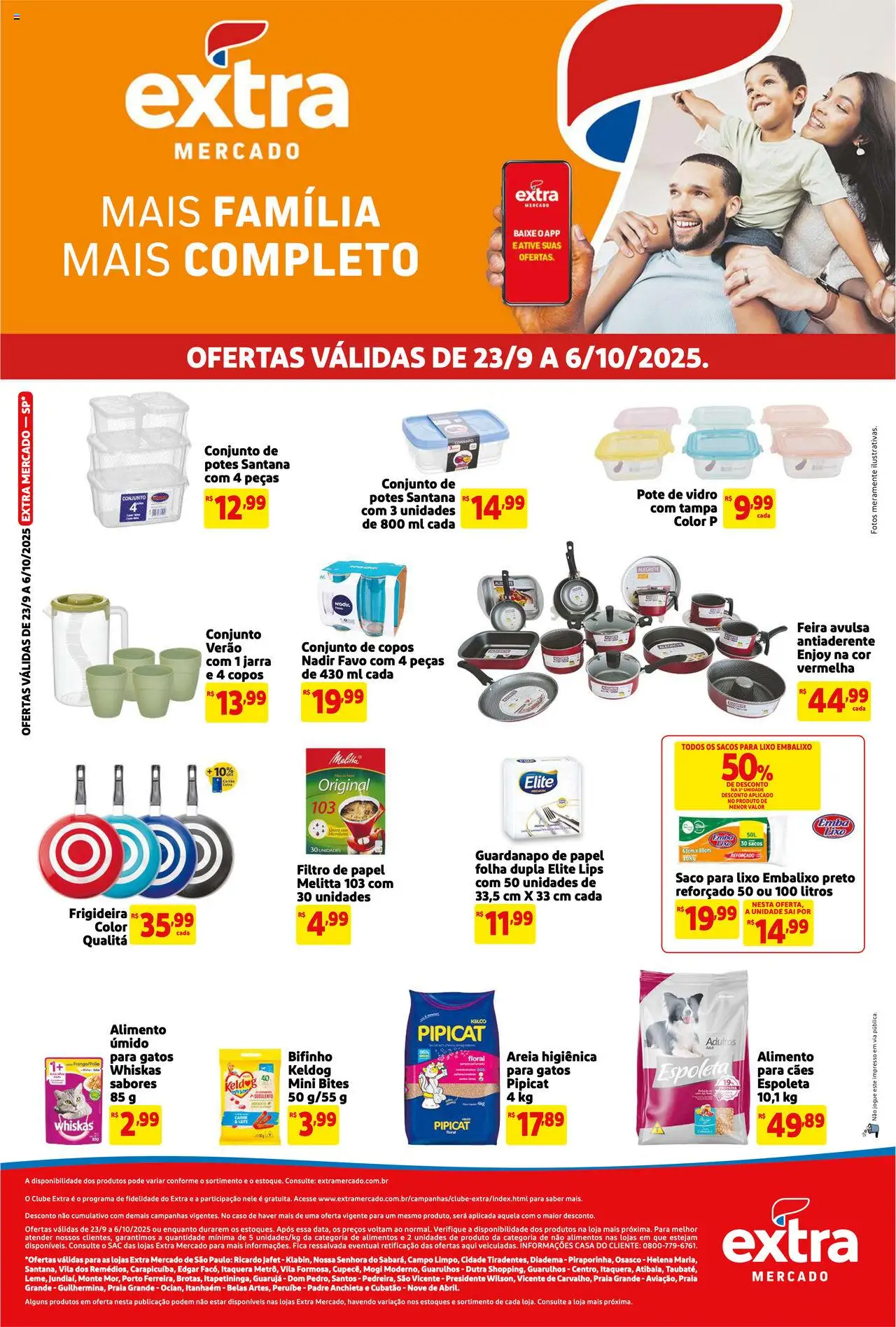 Extra folheto "Ofertas de Mercado Quinzenal" válido a partir de 23/09/2025 - número de página 1