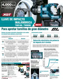 Vista previa las ofertas de la tienda Makita - Catálogo desde el 04/09/2025 | Página: 34