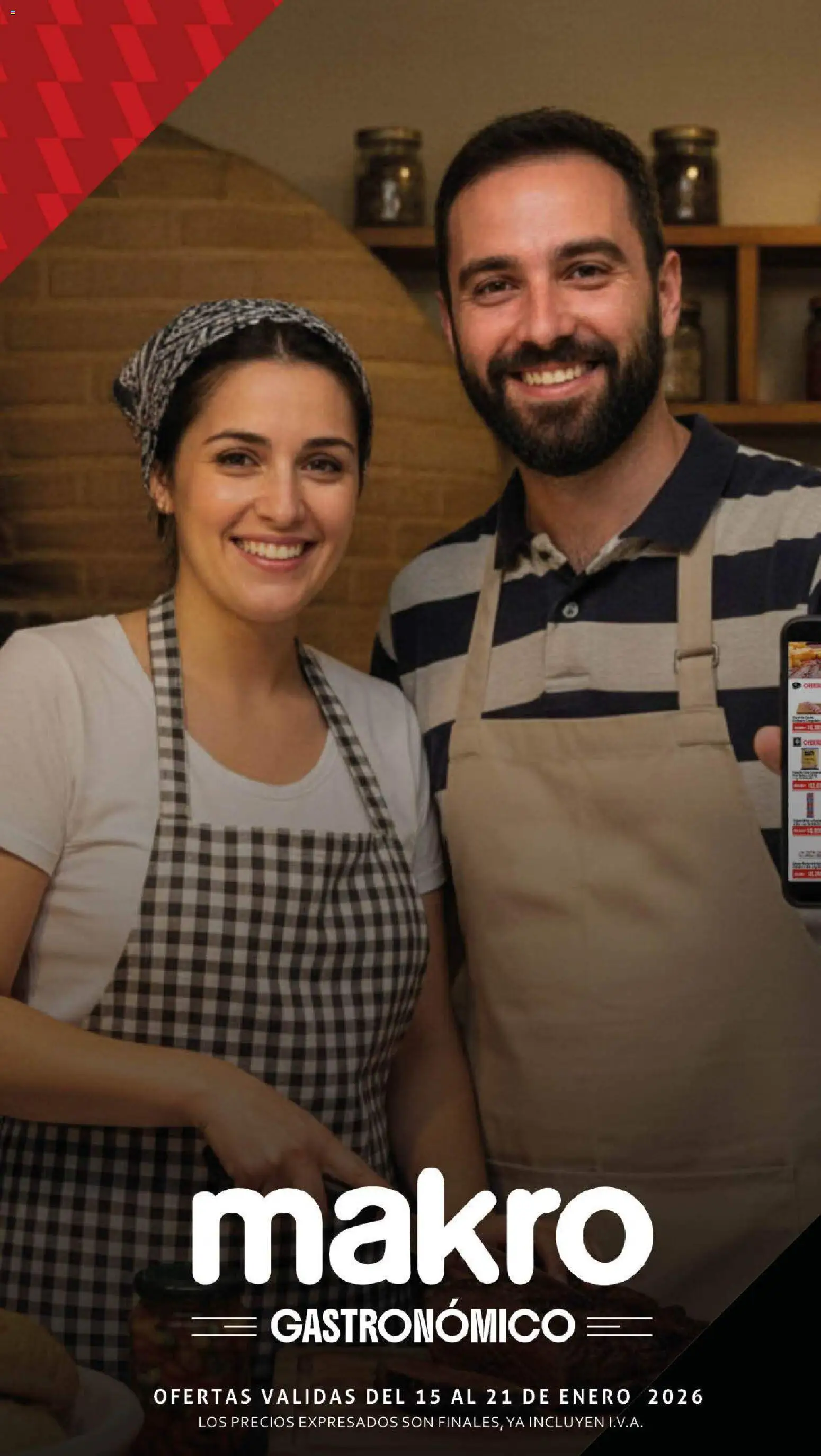 Vista previa del folleto de la tienda Makro válido desde el 15/01/2026 