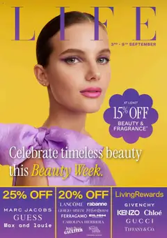 Preview of catalogue Life from shop Life Pharmacy valid 3 Sept 2025