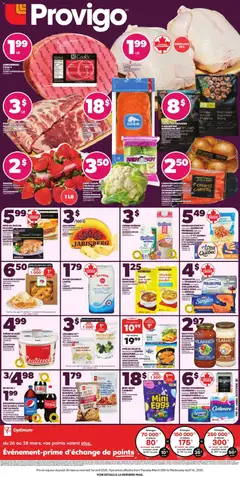 Preview of leaflet Provigo weekly flyer / circulaire from shop Provigo is valid from Mar 26, 2026