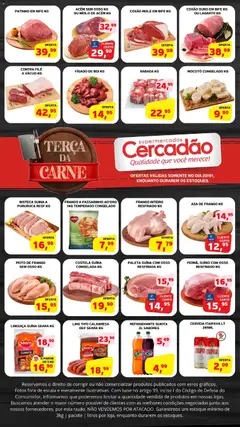 Pré-Visualização do folheto "Ofertas da semana" da loja Cercadão válido a partir de 20/01/2026