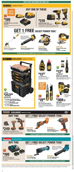 Ad Preview of Home Depot Black Friday Deals from 11/06/2025 | Page: 6