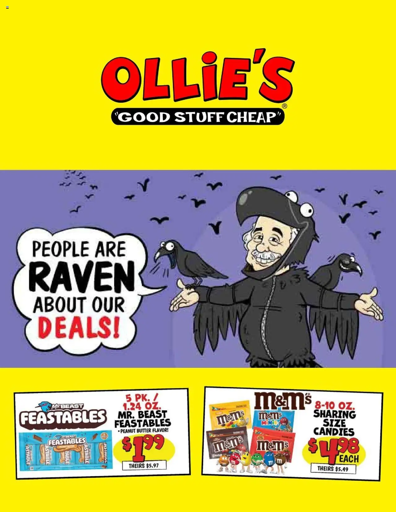 Ollie's Weekly Ad from 09/23/2025 - Flyer - Page number 1