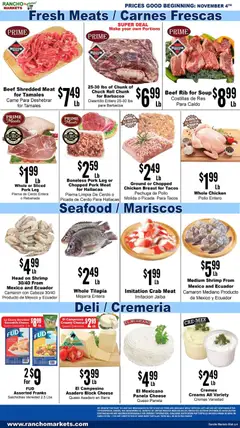 Ad Preview of Rancho Markets Weekly Ad from 11/04/2025 | Page: 4