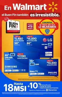 Vista previa las ofertas de la tienda Walmart - Buen Fin desde el 13/11/2025 
